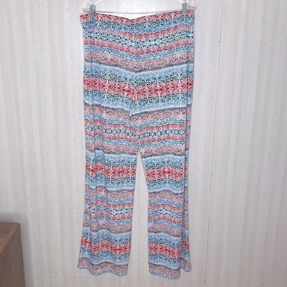 ❤️ 🆕 NY COLLECTION NY Collection Women's Plus Size Printed Palazzo Pants 1X - Picture 3 of 5